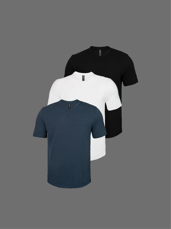 3-Pack Basic V-Neck