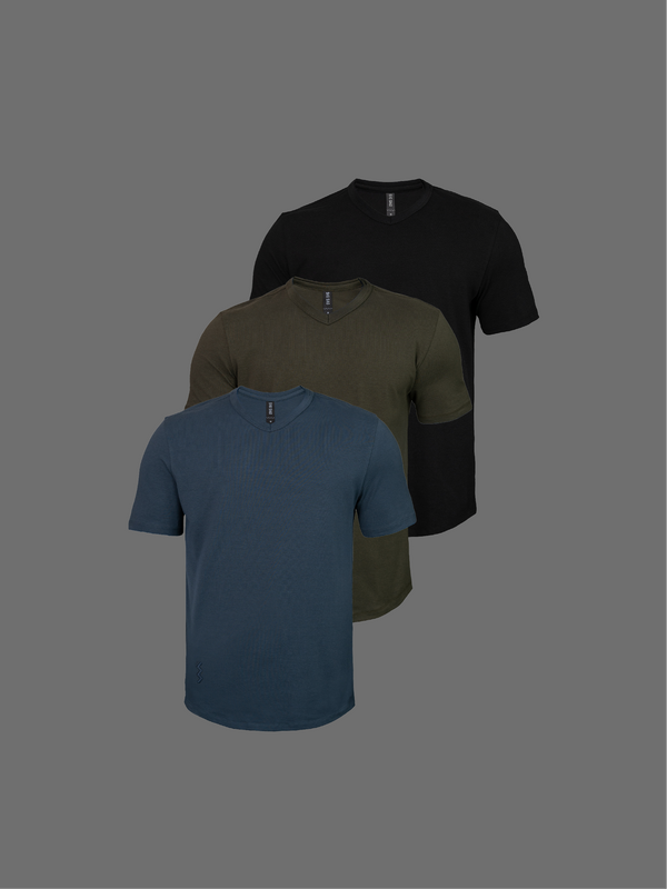 3-Pack Essential V-Neck