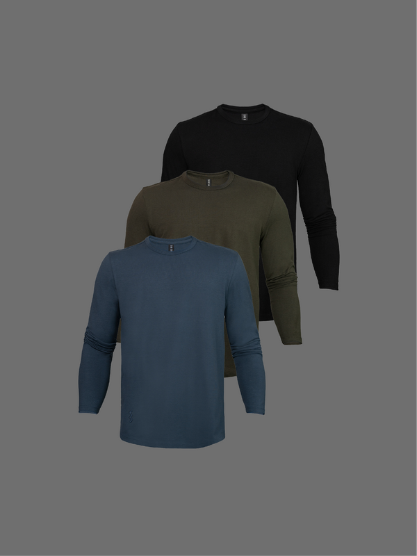 3-pack Essential Long Sleeve