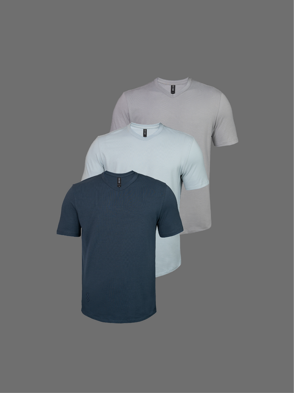 3-Pack Neutral V-Neck