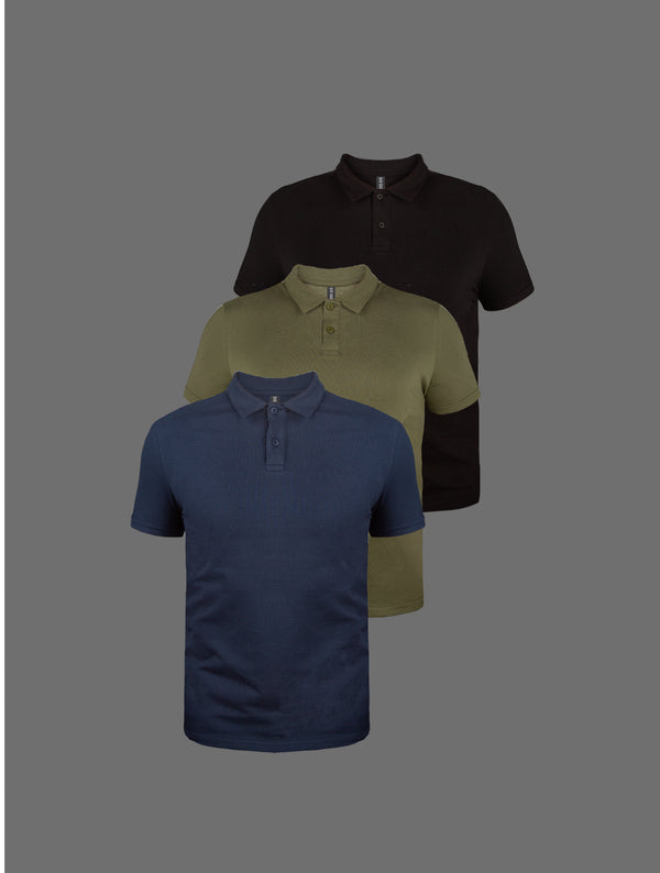 3-Pack Essential Polo